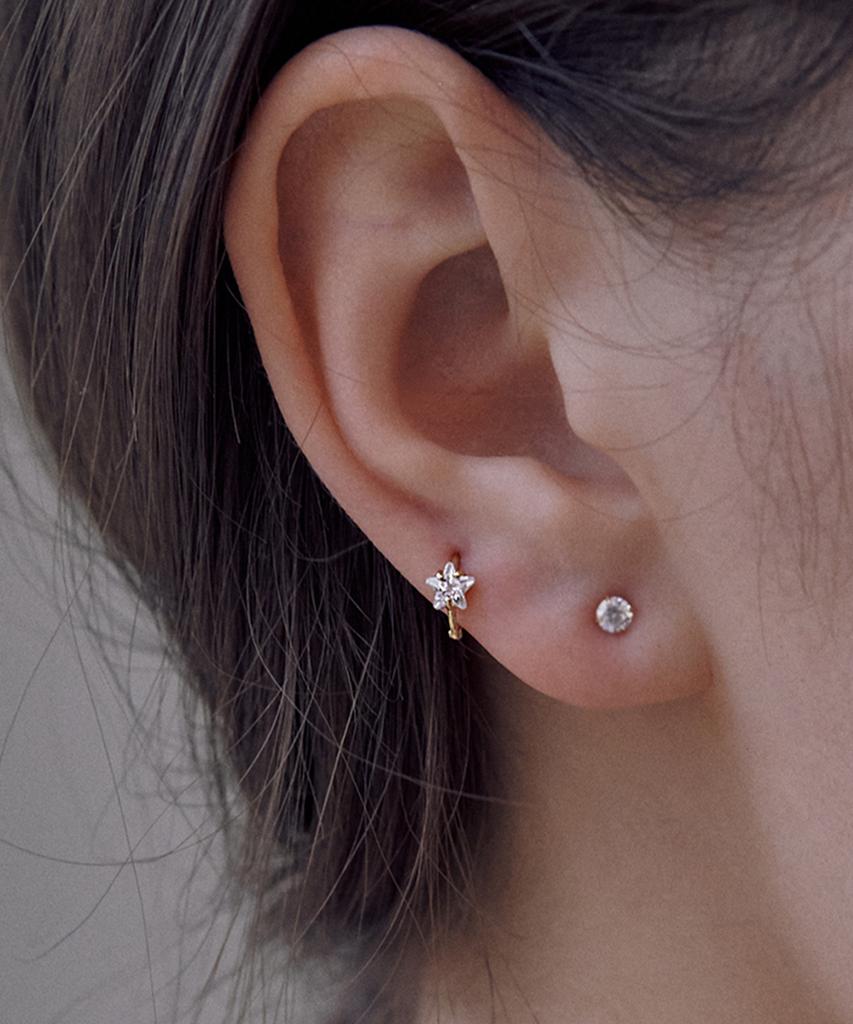 Akarki 14K Stella Кольцо-пирсинг