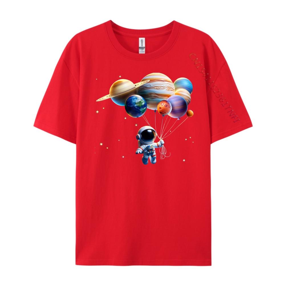 Funny Astronaut Planets gift Men Women kids astronomy space Free Shippping Clothes Durable and Wear-resistant Band Tshirts