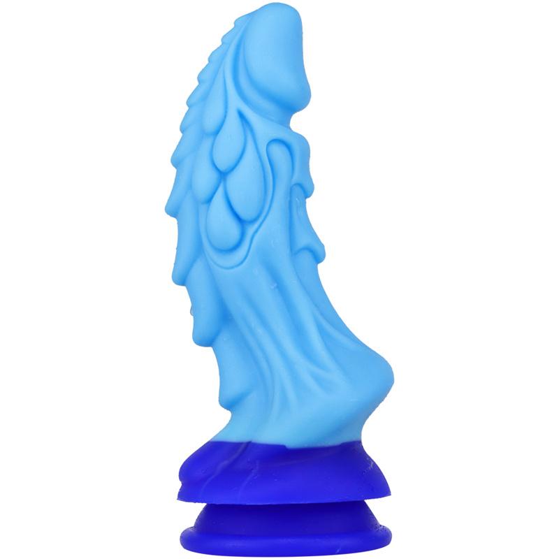 Лань Цилинь Симуляция Большой Пенис Жидкий Силикон Анальный Анальная Пробка Устройство для Женской Мастурбации Секс-Игрушки
