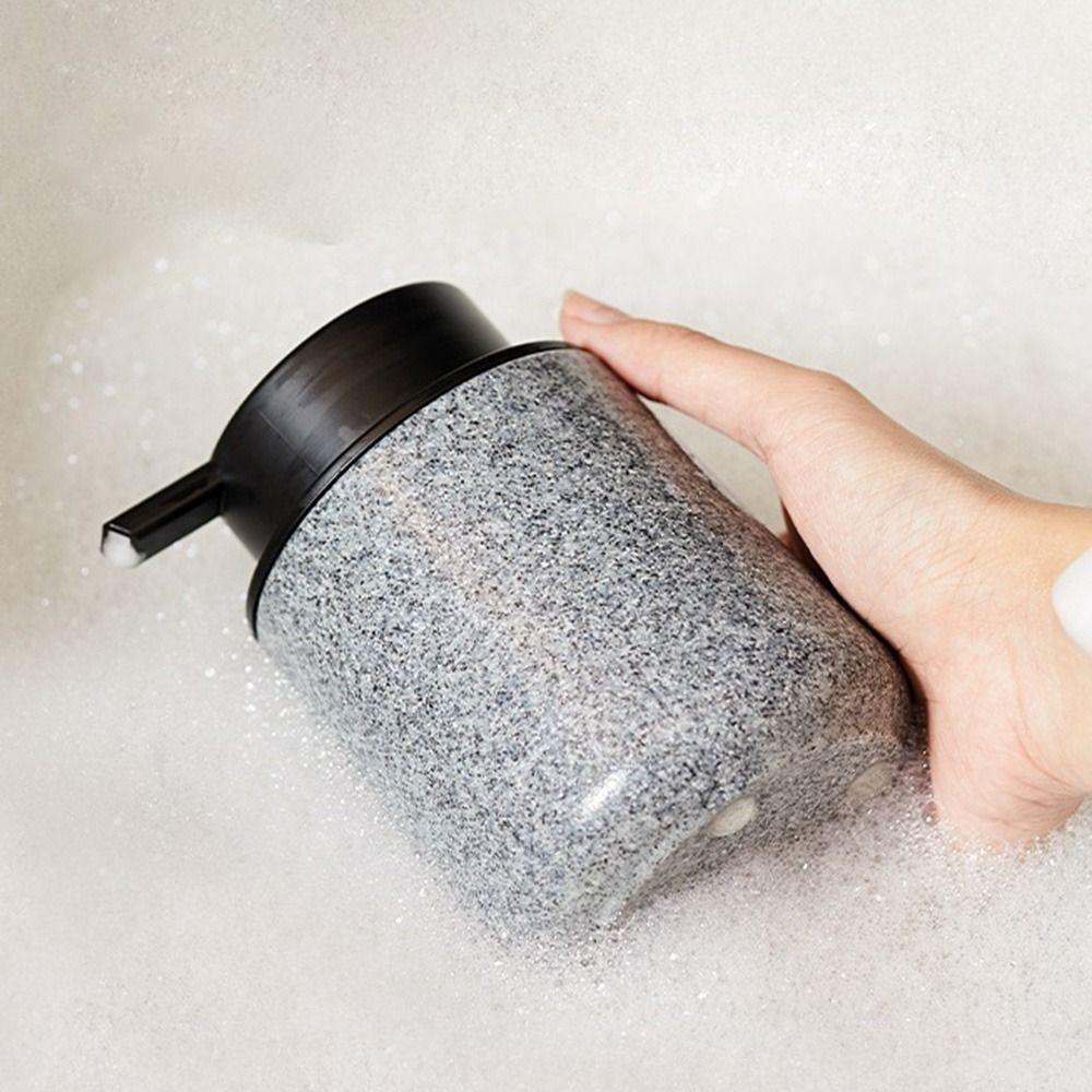 Refillable Wood Grain Soap Dispenser 250ml Liquid Lotion Storage Bottles  Face Wash