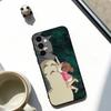 Чехол для телефона Мой сосед Тоторо Мягкий черный Для Samsung Galaxy A73,A72,A71,A70,A53,A52,A51