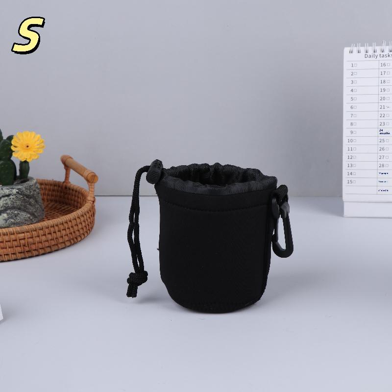 Camera Lens Cover Neoprene Lens Bag Waterproof Soft Camera Lens Pouch Shockproof Camera Lens Bag For Most Digital Slr Camera