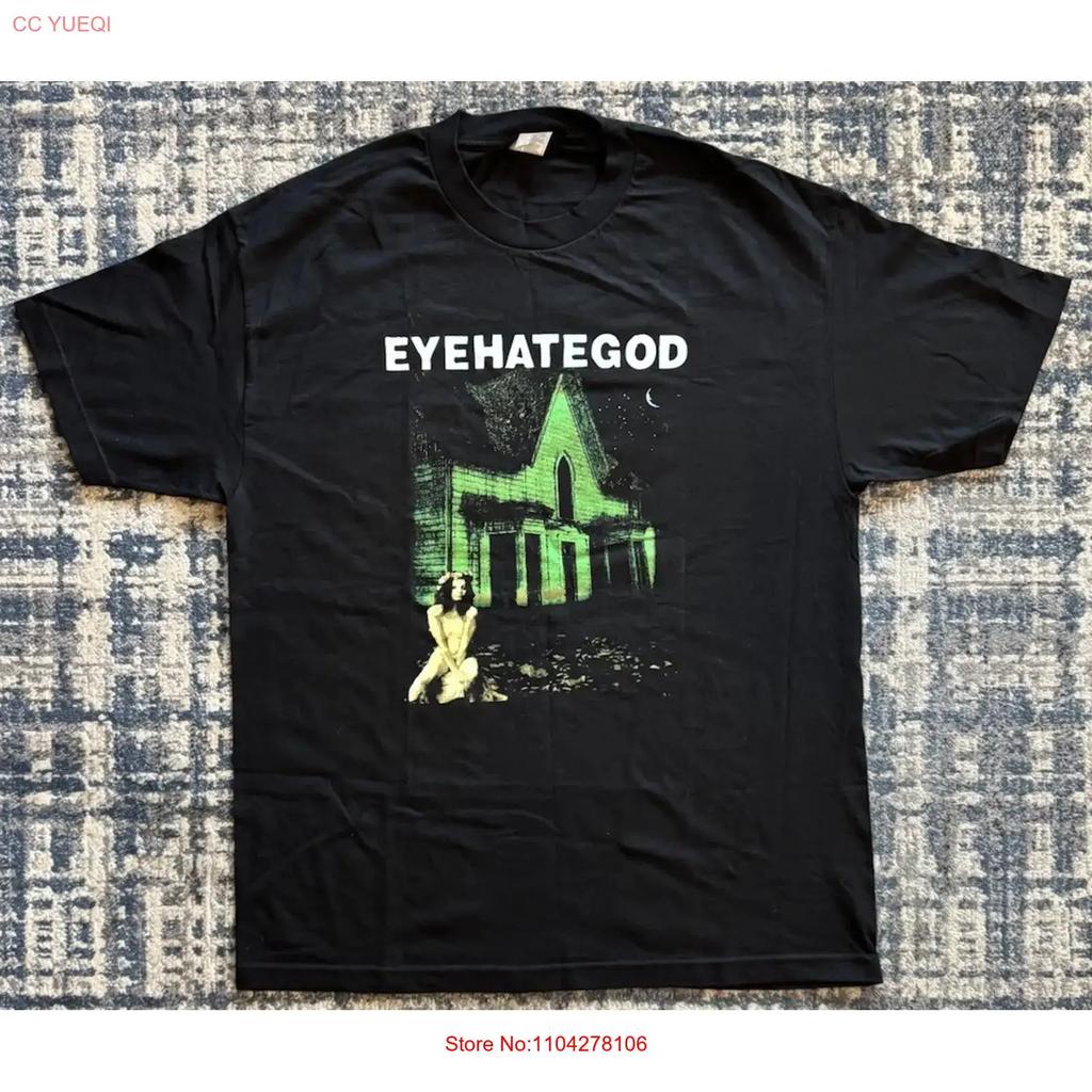 Винтажная футболка с концерта Eyehategod In The Name Of Suffering 2000-х годов XL Crowbar EHG винтажная Постиранная мода Унисекс Универсальная Мягкая