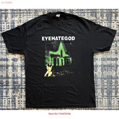 Винтажная футболка с концерта Eyehategod In The Name Of Suffering 2000-х годов XL Crowbar EHG винтажная Постиранная мода Унисекс Универсальная Мягкая