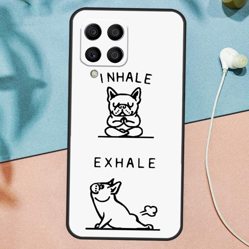 Funny french bulldog Case For Samsung Galaxy M15 M35 M55 M56 M36 M16 M31 M21 M13 M33 M53 M12 M32 M52 M14 M34 M54