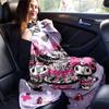 1pc My Melody and Kuromi Celebrate Blanket, Soft Throw for Room Decor, Perfect Gift for Family and Friend, Living Room, Travel, Camping, Car Blankets,
