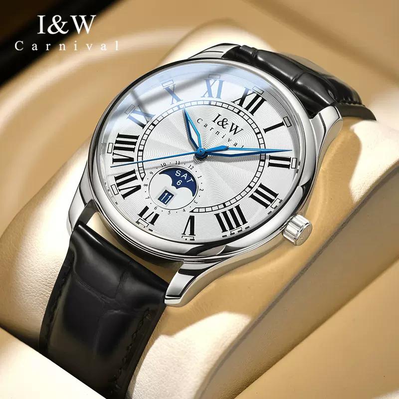 IW Top Brand Luxury Automatic Watch for Men Calendar Week Sapphire Glass Waterproof Miyota Mechanical Movement Watches Reloj