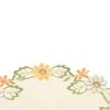 Easter Party decor Satin Fabric Home Decoration Embroidery Craft Placemat Doily Coaster Cup Pad