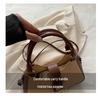 Casual Solid Color Women's Crossbody Bag - New Fashion Versatile Color Block Handbag
