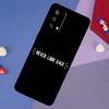 Простой Минималистичный Черный Чехол с Цитатой Для Oppo A78 A18 A38 A74 A94 A54 A58 A98 A80 A60 A40 A96 A76 A16 A15 A17 A57 A5 A6 Pro