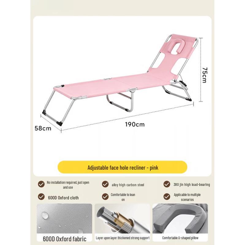 Folding Outdoor Sun Lounger Chair