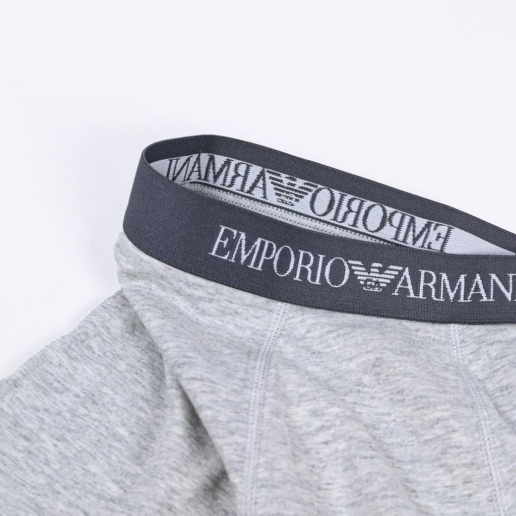 Emporio Armani Underwear Boxer Shorts 3 Pack Black Navy Gray M Size 111610 CC722 94235 M Men's [Item]