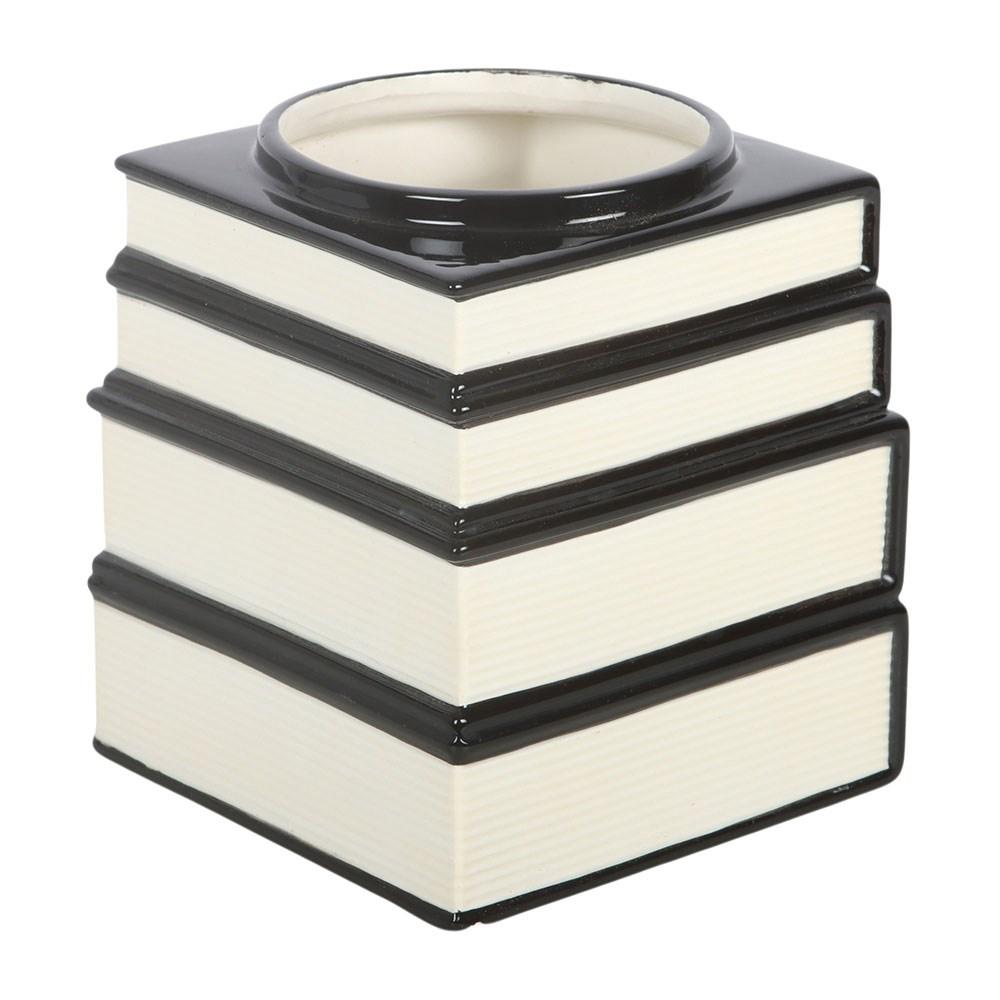Something Different Black Cat Magick Book Stack Vase