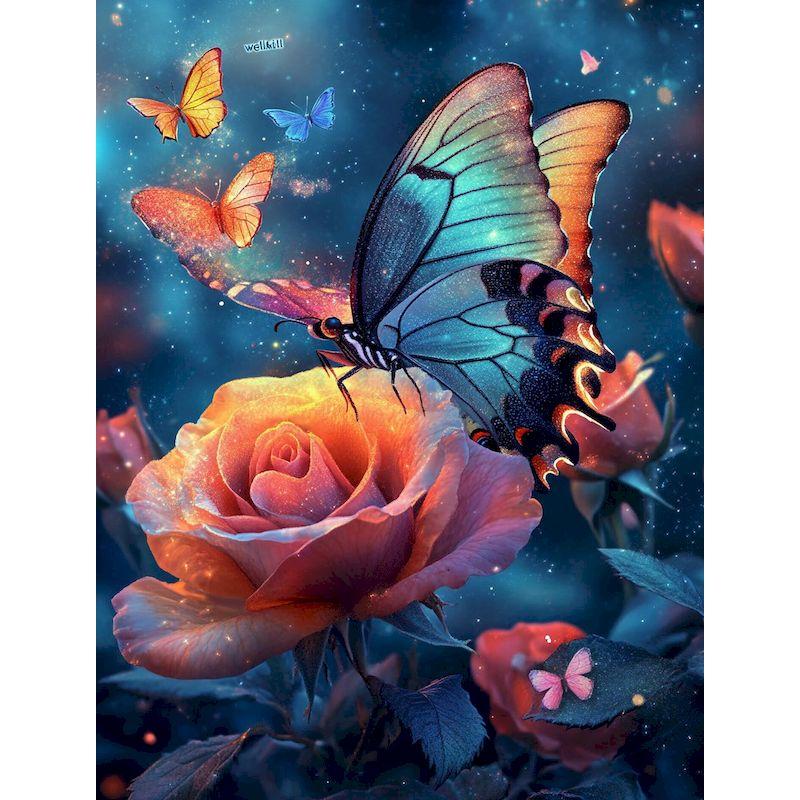 5D DIY Алмазная картина Роза Цветы Стразы Картина Сердце Морская мозаика Ремесла Алмазная вышивка Новое поступление Подарок