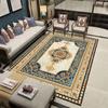 Ковер в европейском стиле Гостиная Диван Ковер Главная Большая площадь Полный ковер Спальня Прикроватный ковер Комната Простой напольный коврик Кухонные коврики
