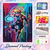 Naruto Uzumaki Diamond Painting Kit 5D Full Drill DIY Diamond Mosaic Wall Art Home Decor