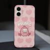 Cartoon Cute M-Molang For IPhone 17 16 15 11 12 13 14 Pro Max Plus Pro Corrugated Translucent Back Phone Cover
