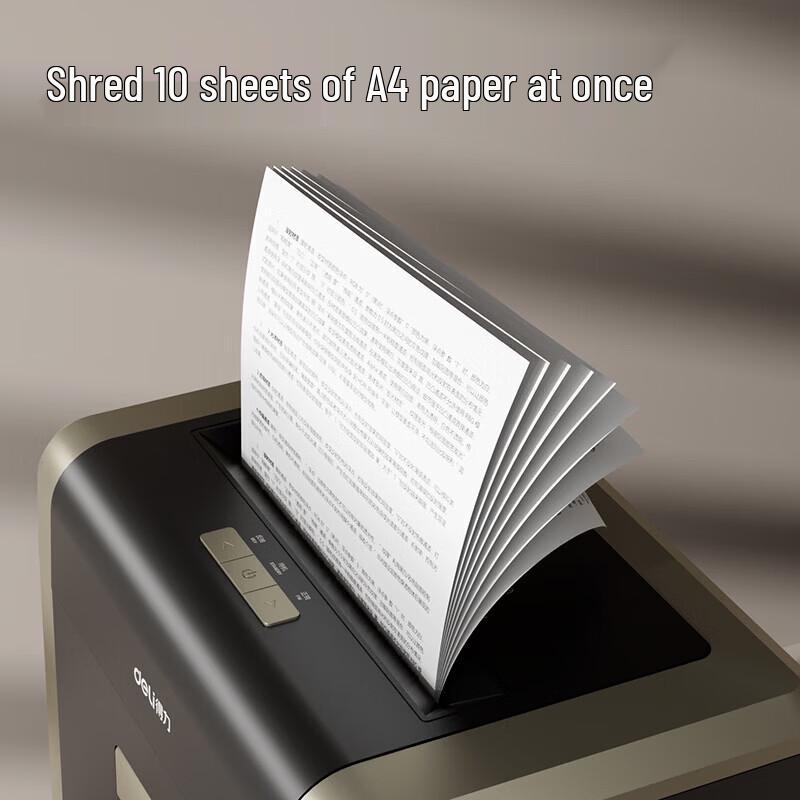 Deli GA703 Business Paper Shredder CN plug (adapter included)