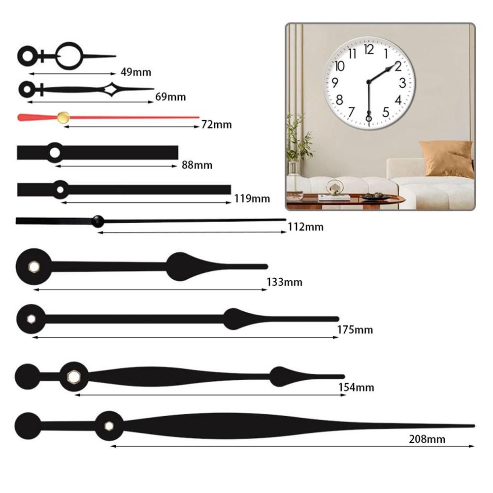 2шт кварцевый механизм часов комплект настенных часов механизмы часы с питанием замена