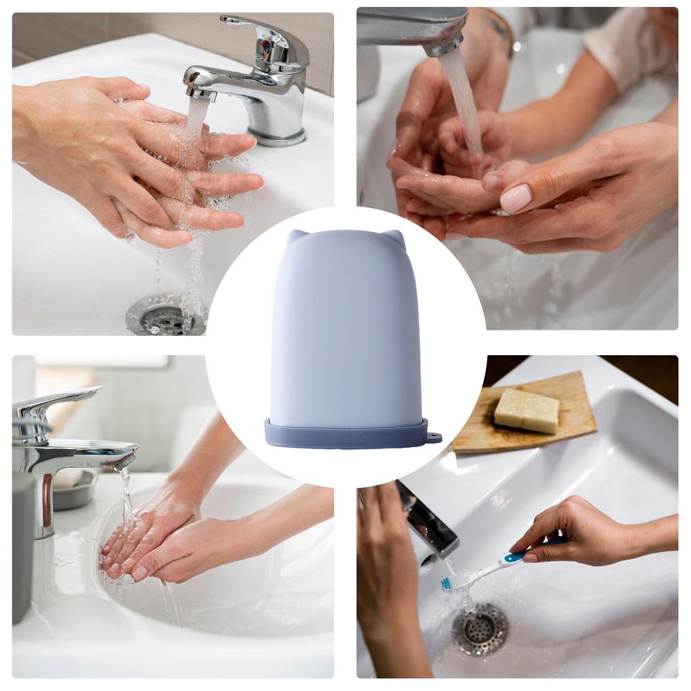Soap Dish For Shower Small Waterproof Soap Holder With Silicone Cover Sealed Multifunctional Portable Soap Box