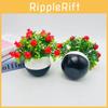 Chili Plastic Cherry Fruit Bonsai With Realistic Design Home Decoration Event