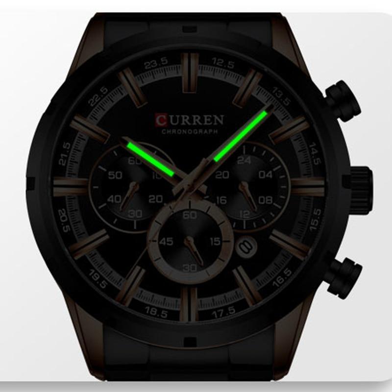 Мужские кварцевые часы CURREN с хронографом