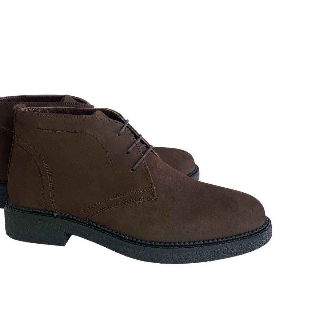 Men's Genuine Leather Ankle Boots for Winter