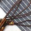 Cowhide Genuine Leather Leather Lanyard Wrist Neck Lanyard Work Card Holder Phone Neck Strap