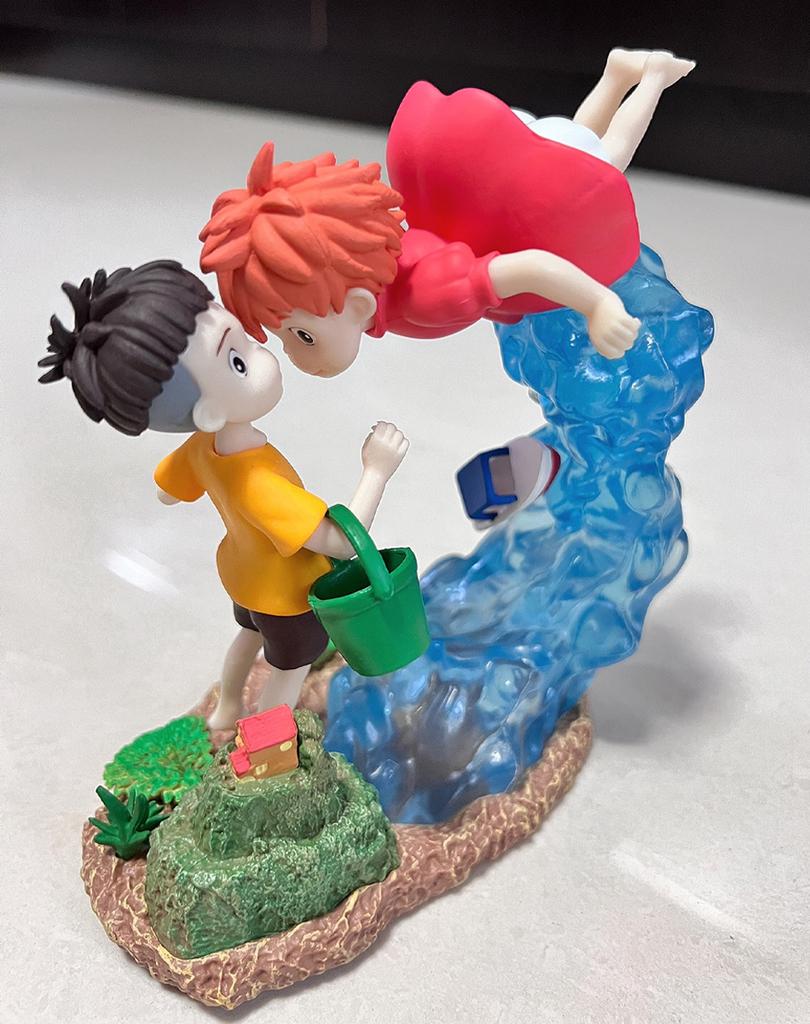 Ponyo On The Cliff Figure Ponyo Sousky Seagal Figure Pvc Gk Statue Anime Action Figurine Model Doll Collection Toy Kid Gift