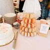Food Grade Macaron Display Stand Clear Cake Placing Rack Cupcake Tower Rack  Wedding Decor