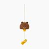 LINE FRIENDS Brown & Sally Wind Cimal Bell