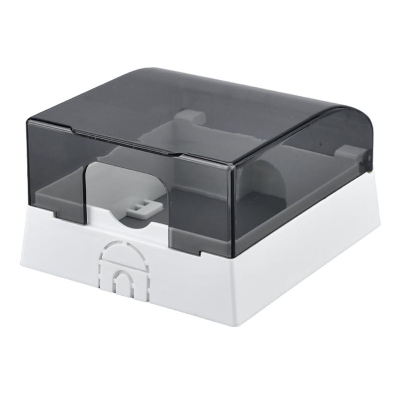 86 Type Outdoor Socket Waterproof Box Socket Case Receptacle Protector Plastic Electrical Outlet Cover Dustproof Box
