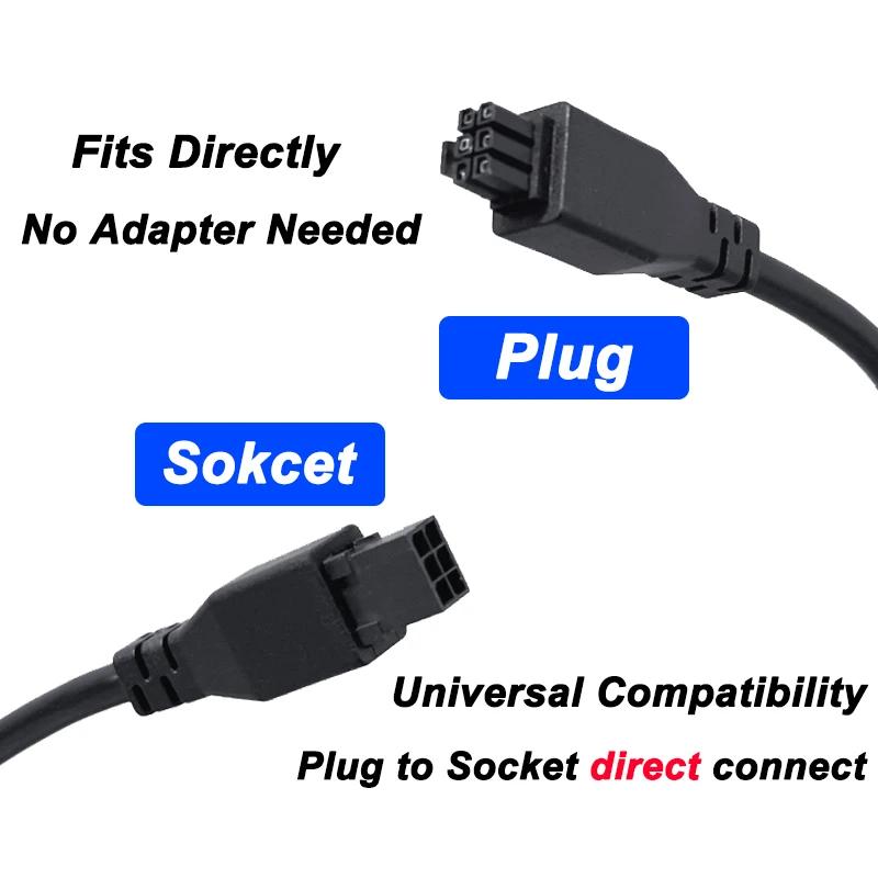 For Bambu Lab H2D X1 P1 Series/Kobra S1/Creality CFS 3D Printer 6pin Extension Cable AMS HUB Connection 1.5 Meters Upgrade Parts