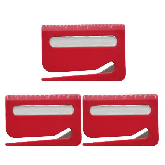3 шт. 3 в 1 нож для вскрытия писем с увеличительным стеклом и линейкой. Технология точной резки. Эргономичный дизайн. Открывалка для конвертов.
