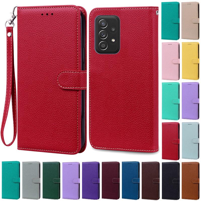 A52 A52S Case For Samsung Galaxy A52 Case Leather Wallet Flip Case For Samsung Galaxy A52s Case 5G Protective Cover Fundas