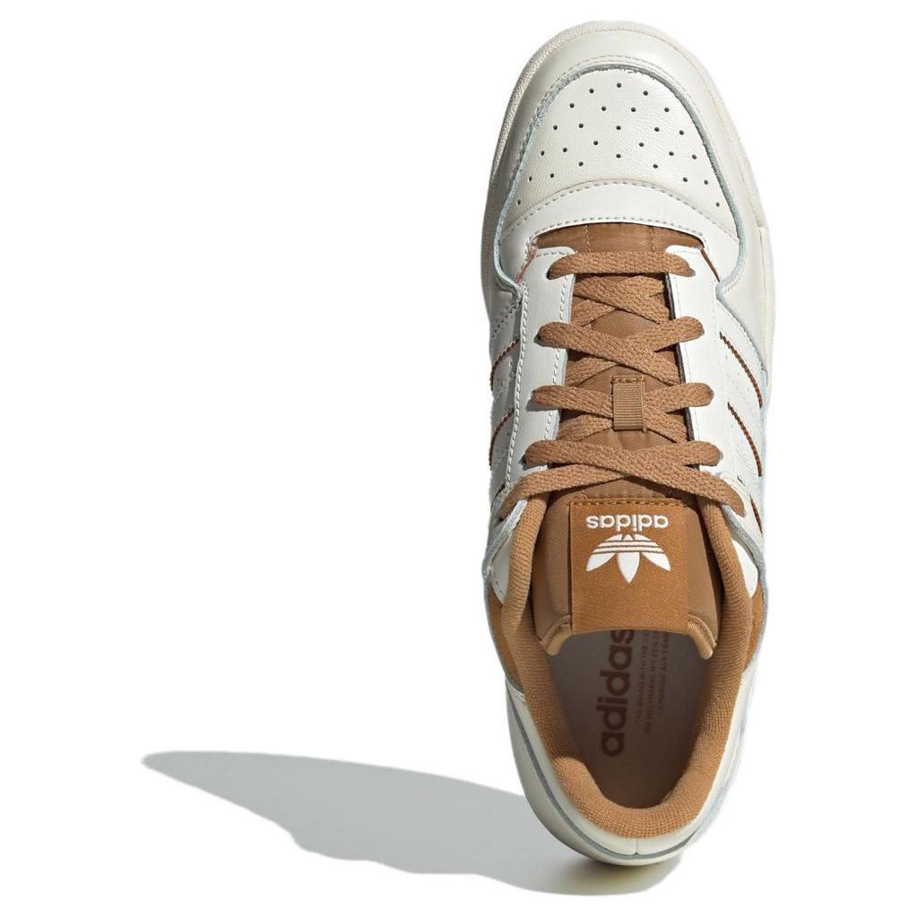 Adidas Originals Forum Comfortable Versatile Low-Top Sneakers Unisex Sneakers White JH6335