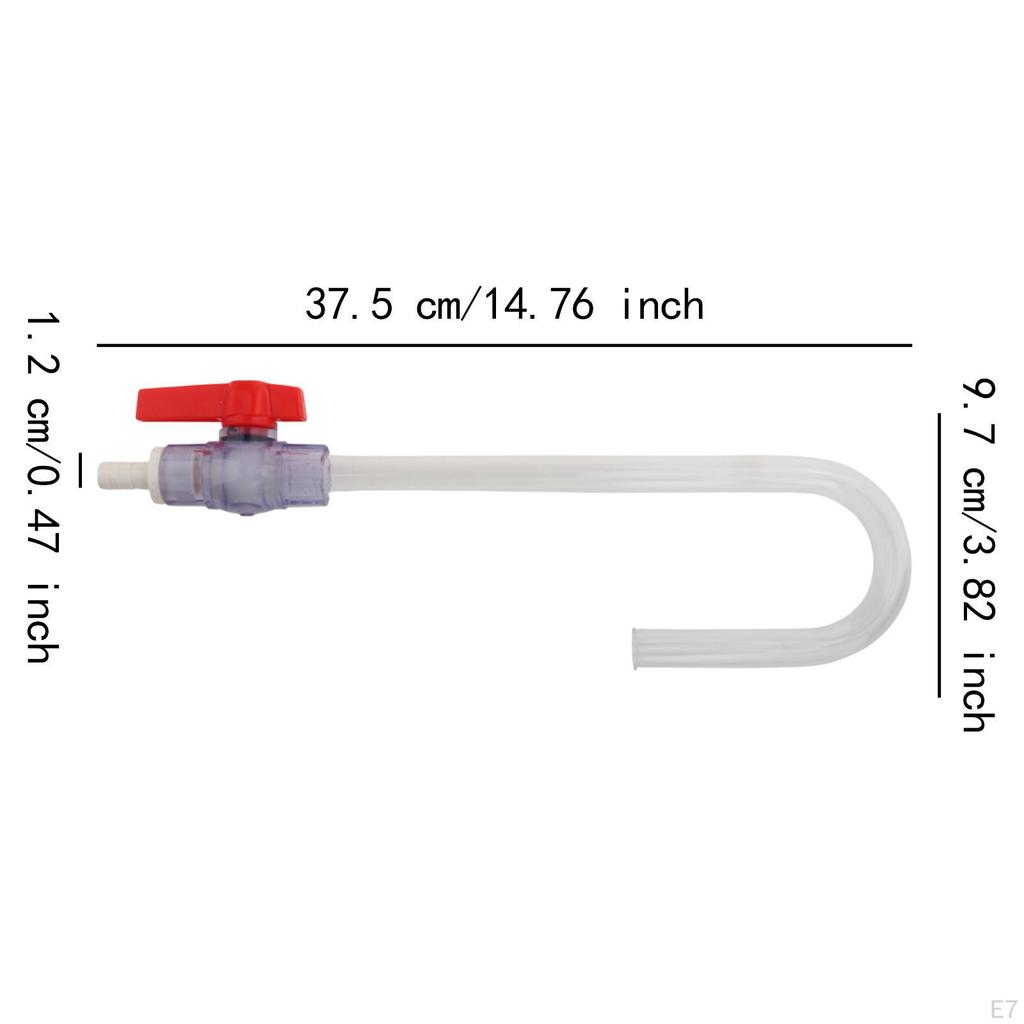 Aquarium Water Filler Auto Tube Inflow Outflow for Fish Tank Quickly