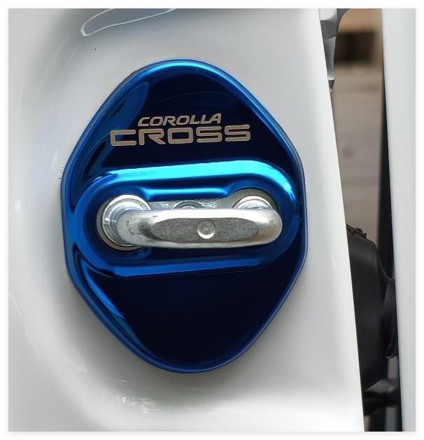 MEKOMEKO CRS-MSGL1 Toyota Corolla Cross Dedicated Striker Cover, Door Lock Cover, Plating, Accessories, Interior