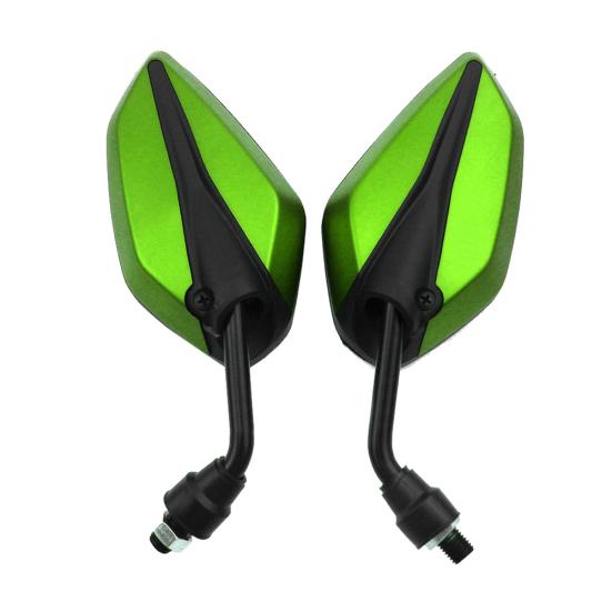 1 пара боковых зеркал заднего вида для мотоцикла 10 мм для Suzuki H-onda Yamah Kawasaki