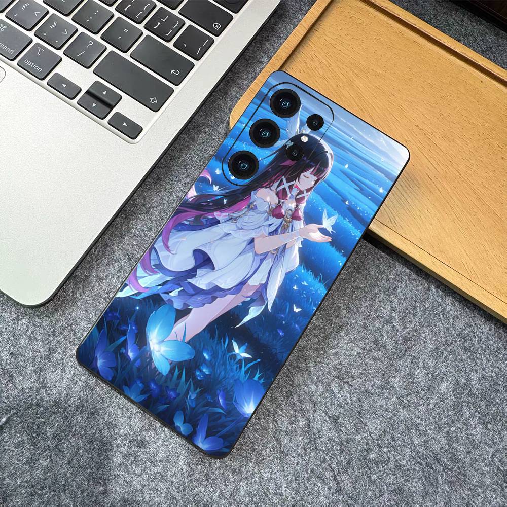 Чехол для телефона Genshin Impact Коломбина Для Samsung S 24 fe 25 Ultra plus 20 lite 21 30 22 23 24 22 Ultra 5G Fundas