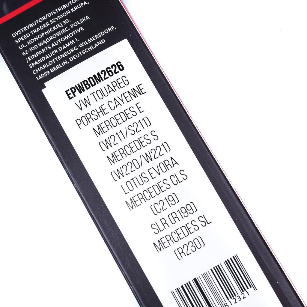 Wycieraczki Przód 660/660Mm Dedykowane Do Mercedes W211 W220 W221 R199 S211 C219, Vw Touareg