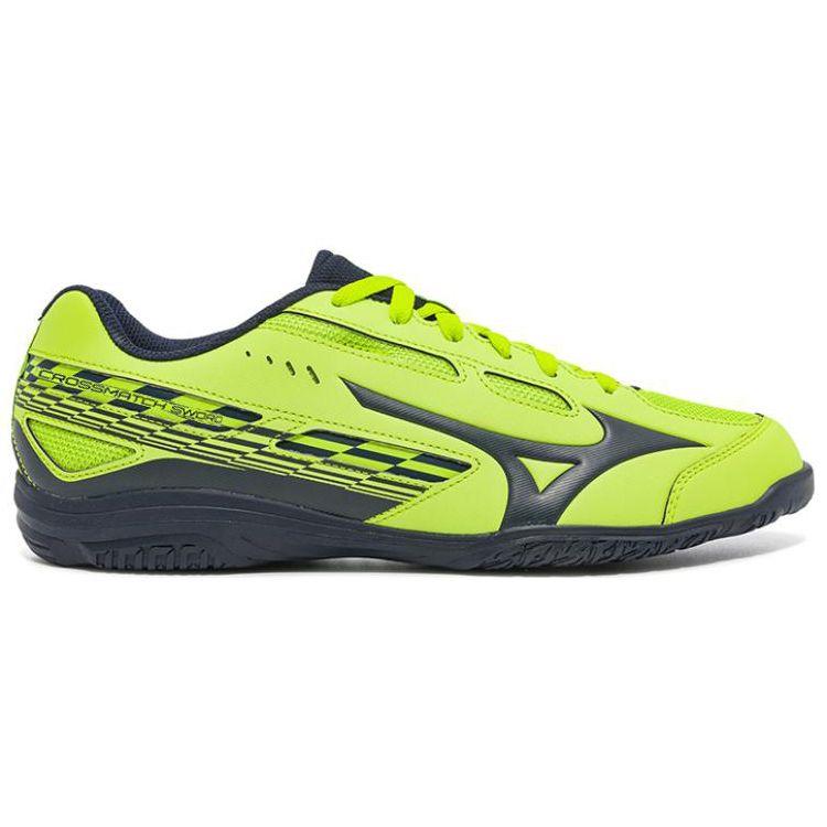 Mizuno Crossmatch Sword Нескользящие Износостойкие Амортизирующие Низкие Кроссовки для Настольного Тенниса Унисекс Желтый Черный 81GA213023