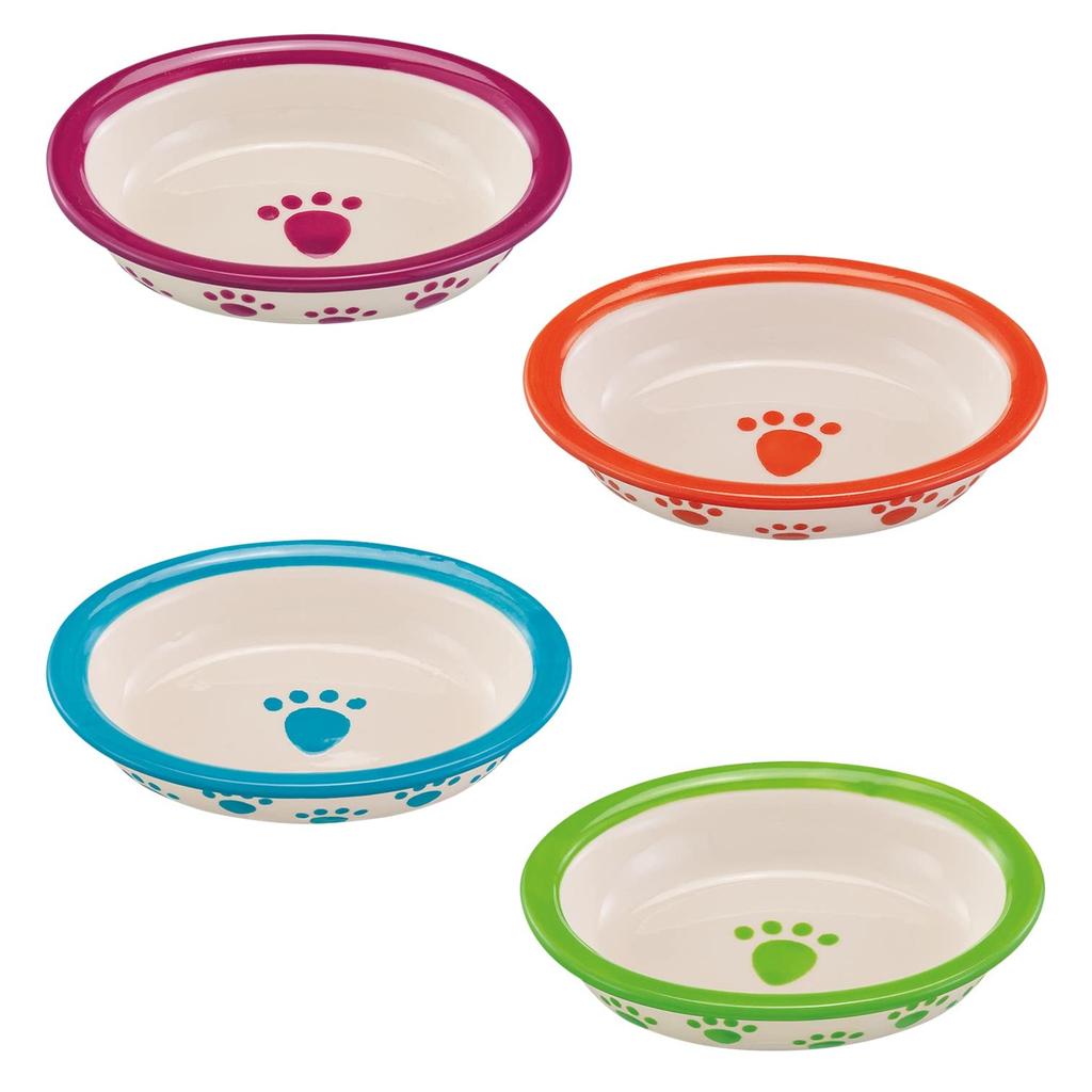 Pet Rageous Designs Cat Tableware Pet Paw Baby Plum