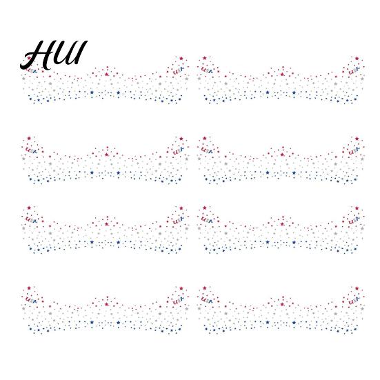Rainbow Festival Face Stickers Metallic Freckle Heart Decals Water-based Waterproof Temporary Tattoos for Parties Festivals Photo Booths Star And Dot