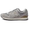 NB 996 Retro Fabric Pigskin Cushioning Non-Slip Wear-Resistant Low-Top Marathon Running Shoes Unisex Sneaker Gray MRL996HA