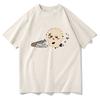 Chiikawa T Shirt Unisex  Harajuku Aesthetic Graphic Kawaii Tshirt Classic Unisex Cartoon Casual Oversize Sand Cotton Tee Shirt Korea