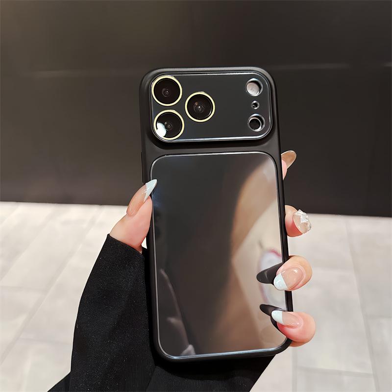 Модный чехол из жидкого стекла с пленкой для камеры для Apple 17 Pro Max