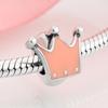 100 %Authentic  Sterling Color Voguish Stylish Women Charms Spacer Stopper Beads Fit Original Charm Bracelets Jewelry MakingFashion Charm