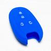 IKT Smart Key Silicone Cover for Suzuki Cars, 4 Buttons, Blue, Spacia, Palette, Solio,