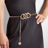 Atmospheric Metal Pendant Waist Chain Women'S Accessories Tide Spice Girl Body Chain Dress Belt Chain